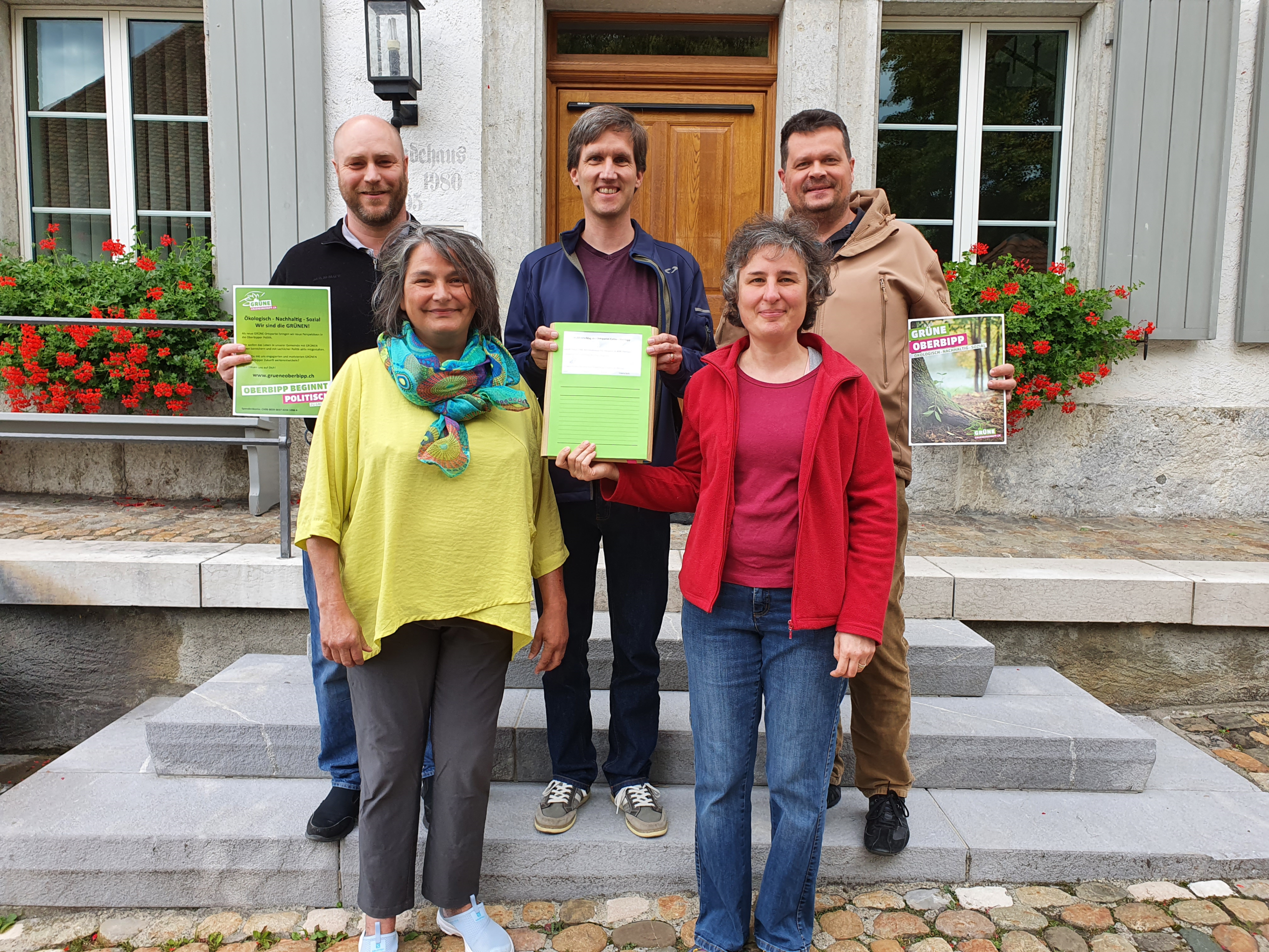 Vorstand GRÜNE Gemeindewahlliste 2020